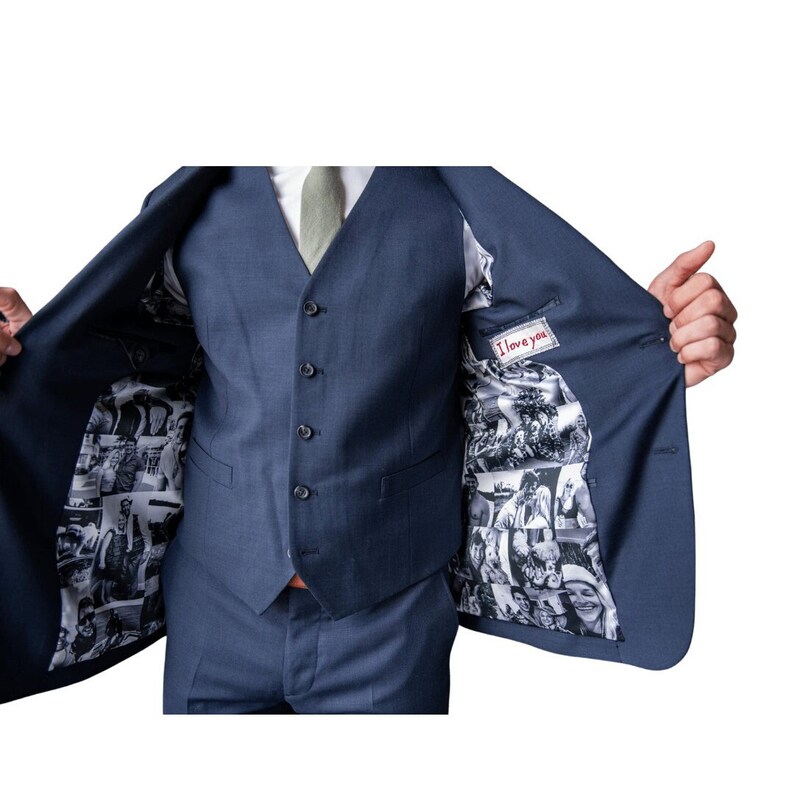 Custom Suit Lining Personalized Suit Fabric Alterations Etsy