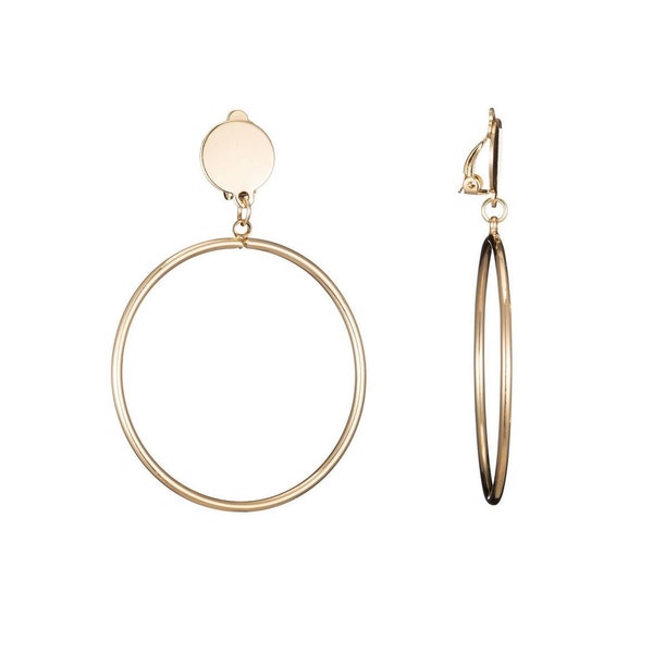 Ines clip-on earrings