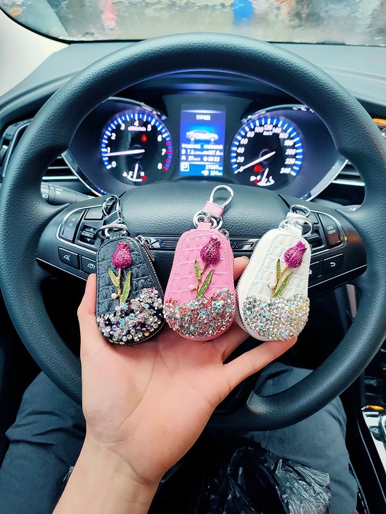 Diamond car key cover deals