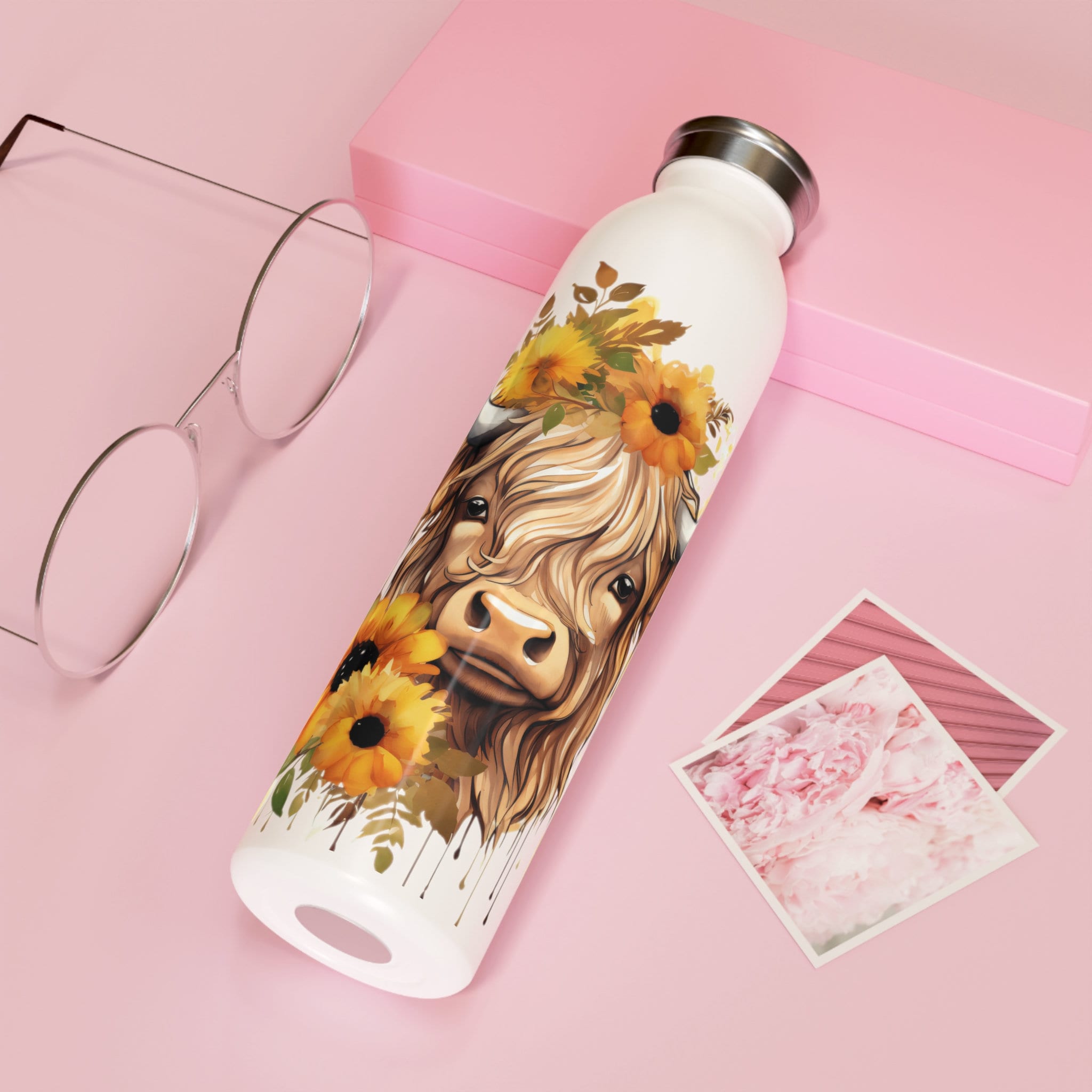 Clear Plastic Sun Tea Jar Beverage Dispenser 1.2 Gallon Pink Fruit Print  Jug