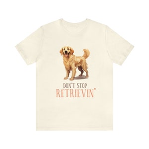 Retriever Dog Tee - Christmas Gift for Golden Retriever Owner - Cute Dog Shirt