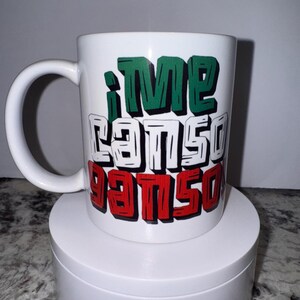 Taza De Andres Manuel Lopez Obrador 12oz, Taza de Amlito, Amlo Presidente de Mexico Partido Morena, Regalo Para Papa, Dichos de AMLO México