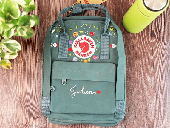 Fjallraven Kanken Backpack Embroidered With Small Planets  display picture 1