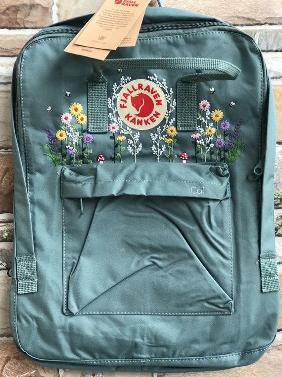 geboren snelheid leerboek Embroidered Kanken Backpack/ Fjallraven Kanken Embroidery - Etsy New Zealand