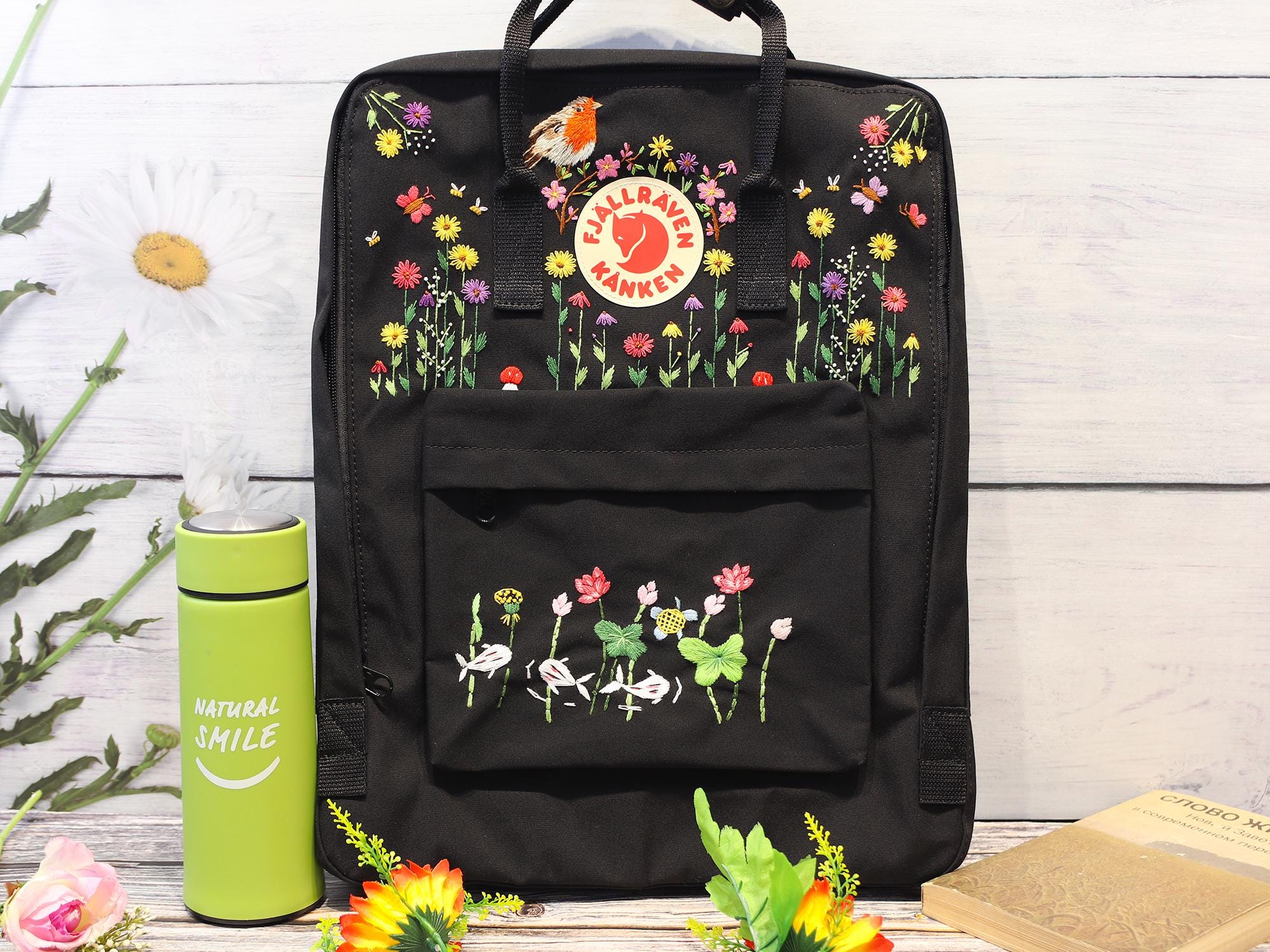 Embroidery Kanken Etsy Australia