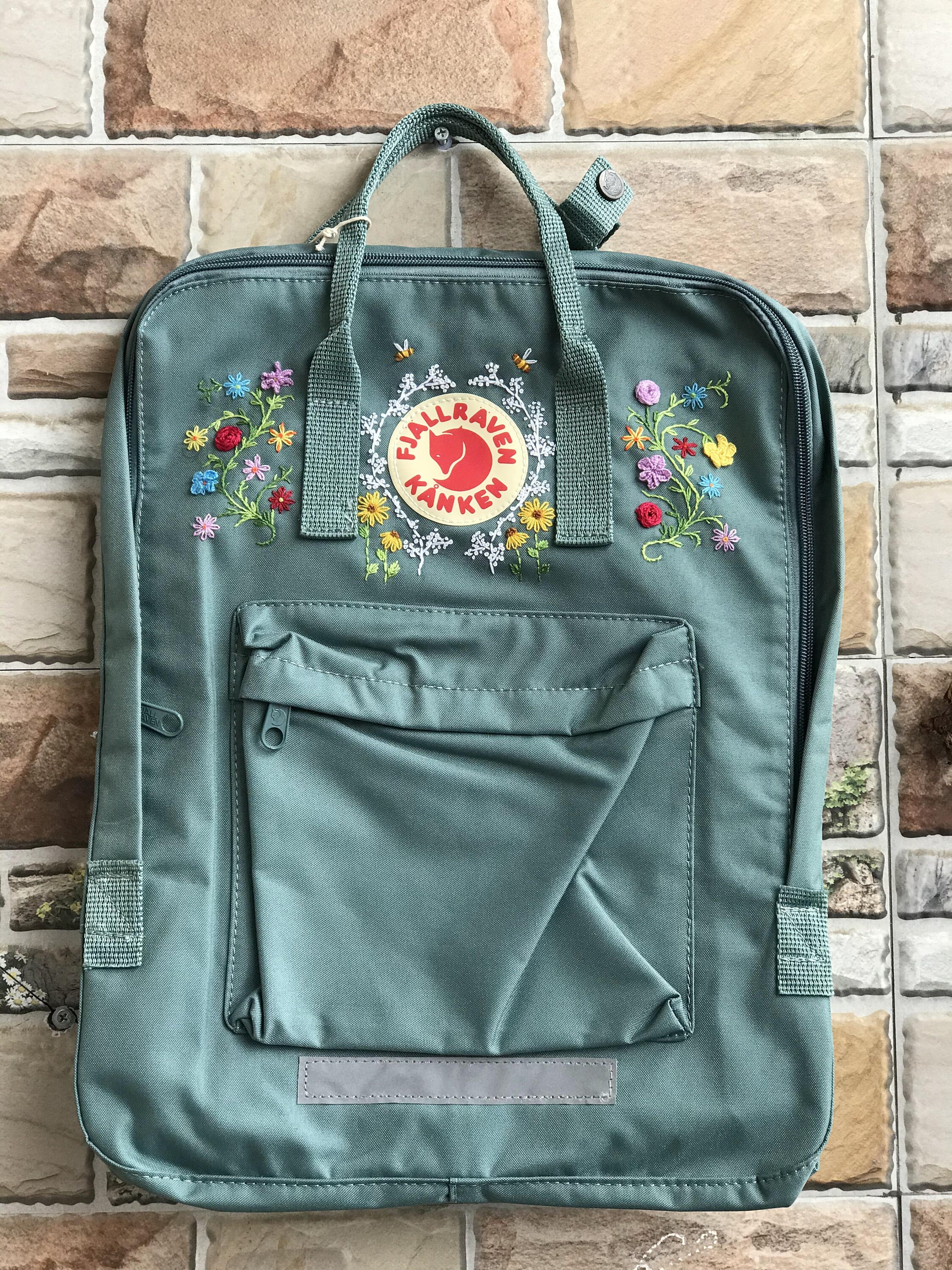 【GRAVER】23FW★ Bouquet Bear Embroidery One-Pocket Backpack One-pocket backpack - GRAVER | 60% - Asian Fashion Online Store