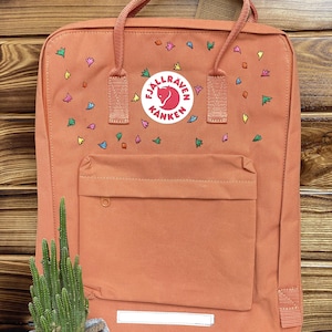 Heartstopper Leaves, Heartstopper Leaves backpack Fjallraven kanken, Fjallraven kanken backpack embroidered  Heartstopper Leaves,