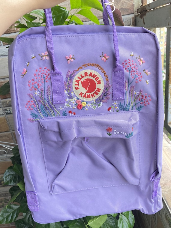Kanken bag top light purple