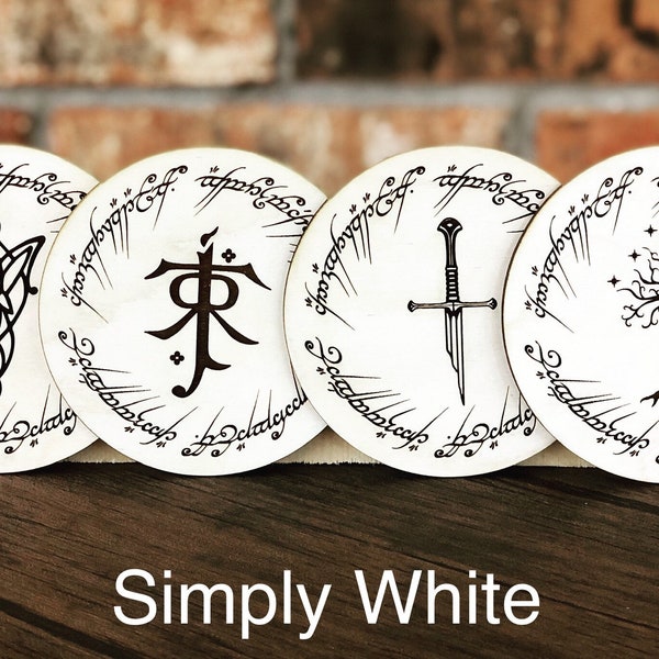 The Lord Of The Rings Coasters (Set of 4)