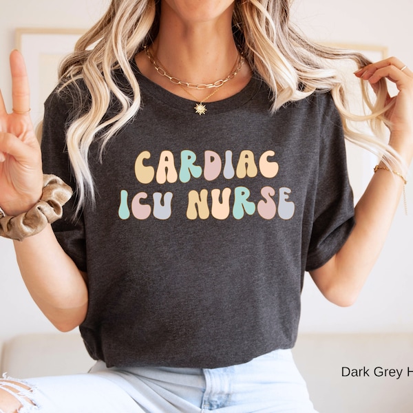 Minimalist Cardiac ICU Nurse Shirt, Cardiac ICU Nurse Gift, CICU Nurse Shirt, Cicu Rn, Rn Cardiac Icu Nurse Gift, Intensive Care Unit Nurse