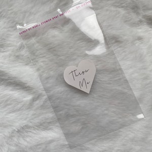 Throw Me! Empty Confetti Bags - White Heart, Weddings, Favours, Gifts, DIY Brides