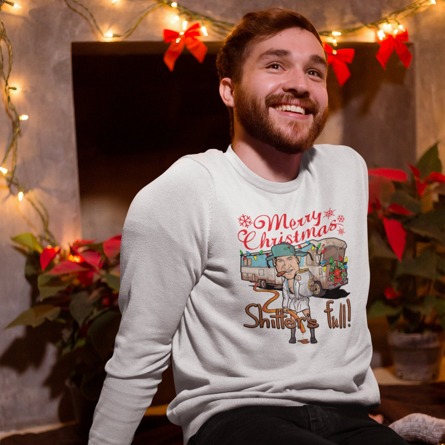 National lampoon's christmas sweatshirt outlet