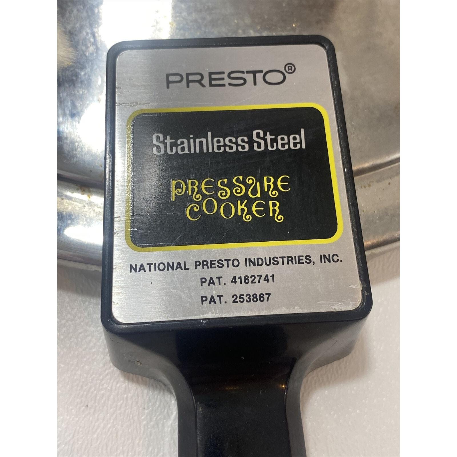 Vintage Presto Stove Top Pressure Cooker and Canner Quart