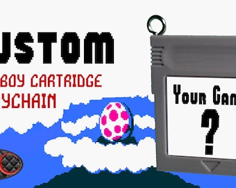 Gameboy Color Custom Keychain