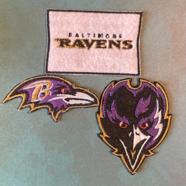 Baltimore Ravens Appliqué Patches