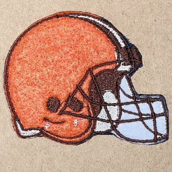 Cleveland Browns Football Logo NFL Small Iron/Sew On Embroidered Patch Lot  Of 2