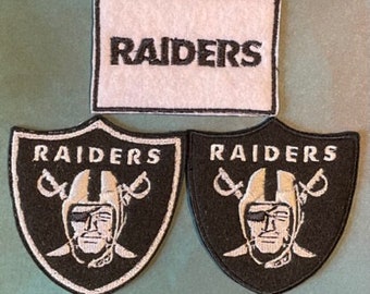 Las Vegas Raiders Appliqué Patches 