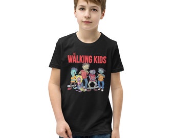 The Walking Kids Zombie Youth Short Sleeve T-Shirt
