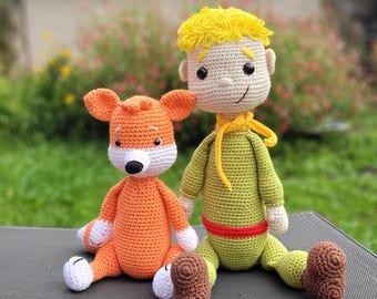 Handmade Amigurumi Prince, Crochet Plush Toy, Newborn Gift, Perfect Christmas Gift for Babies, Amigurumi Gift, Crochet little prince