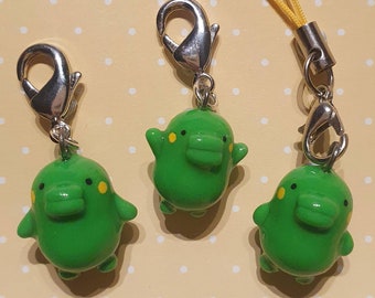 Encanto de arcilla polimérica Kuchipatchi Tamagotchi
