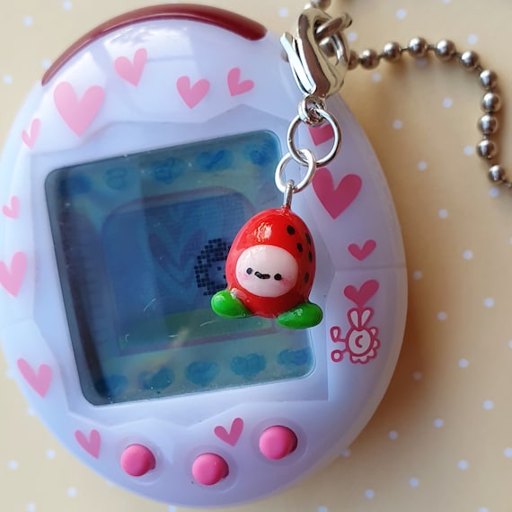 いちごっち イチゴたまごっち ポリマークレイチャーム - Etsy 日本
