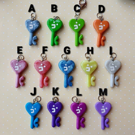 Familitchi Heart Key Charm for V5 Tamagotchi - Etsy