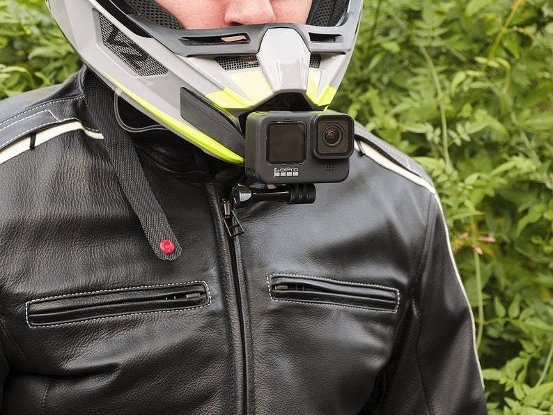 Fox V2 Motocross Helmet Gopro Compatible 3D Printed Chin Mount Adaptor