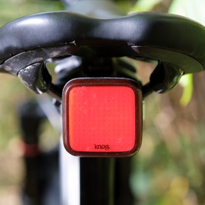 Knog blinder light adaptor and GoPro adjustable under saddle mount, dual use mount, great for dropper posts.
