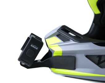 Fox V2 motocross helmet GoPro compatible 3D Printed chin mount adaptor.