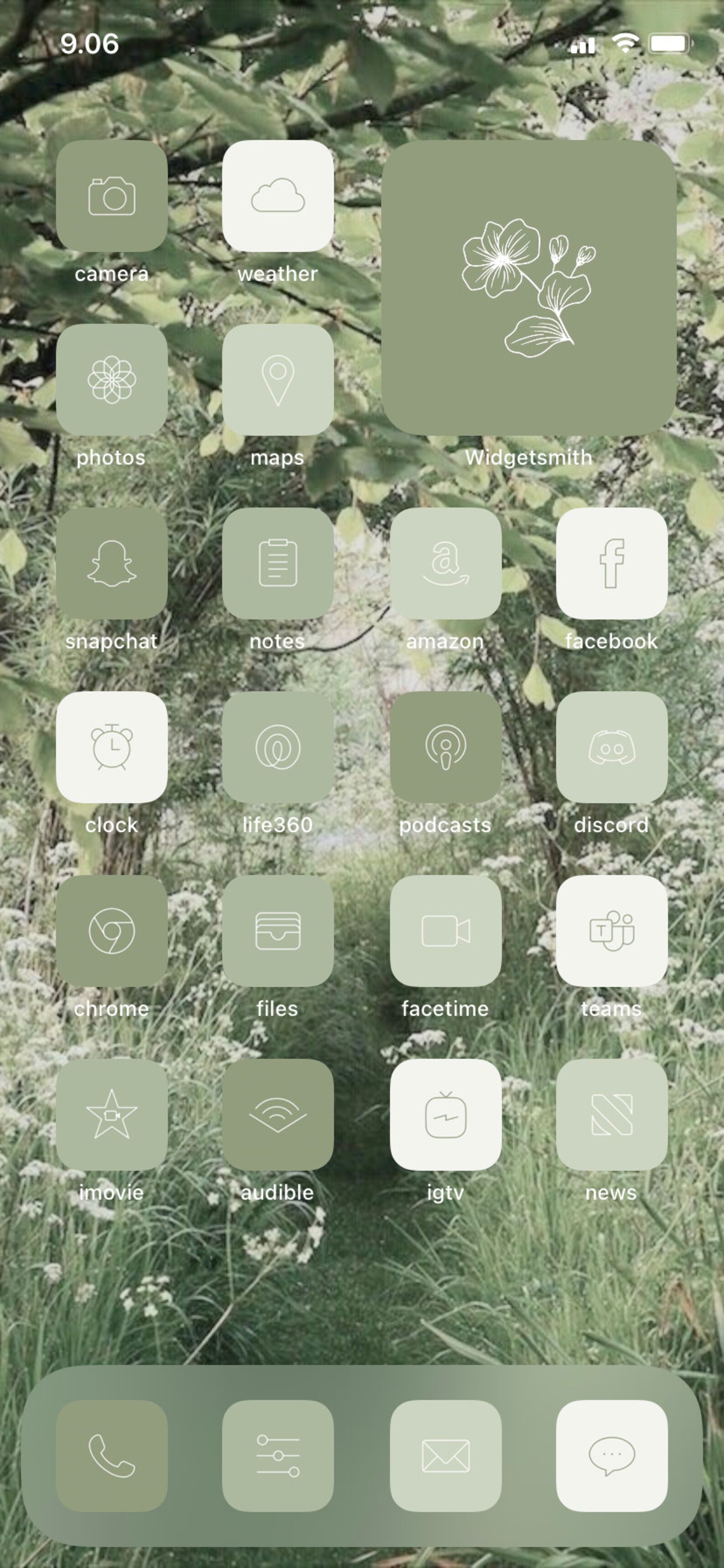 Sage Green App Icons Ios 14 App Icons Iphone Icons Neutral Etsy