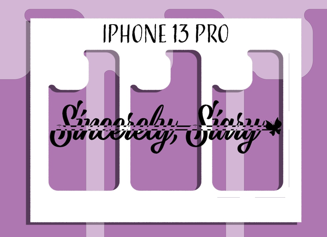 Iphone 13 Pro Sublimation Template