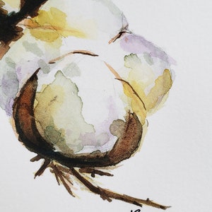 Cotton Watercolor Print 3 Styles image 7