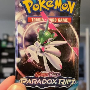 Pack de boosters Faille du paradoxe écarlate et violette du JCC Pokémon x1, illustration aléatoire scellée en usine !