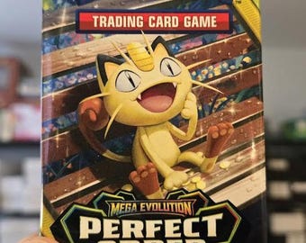 Pokémon TCG x1 Mega Evolution Perfect Order Booster Pack, Factory Sealed Random Artwork!