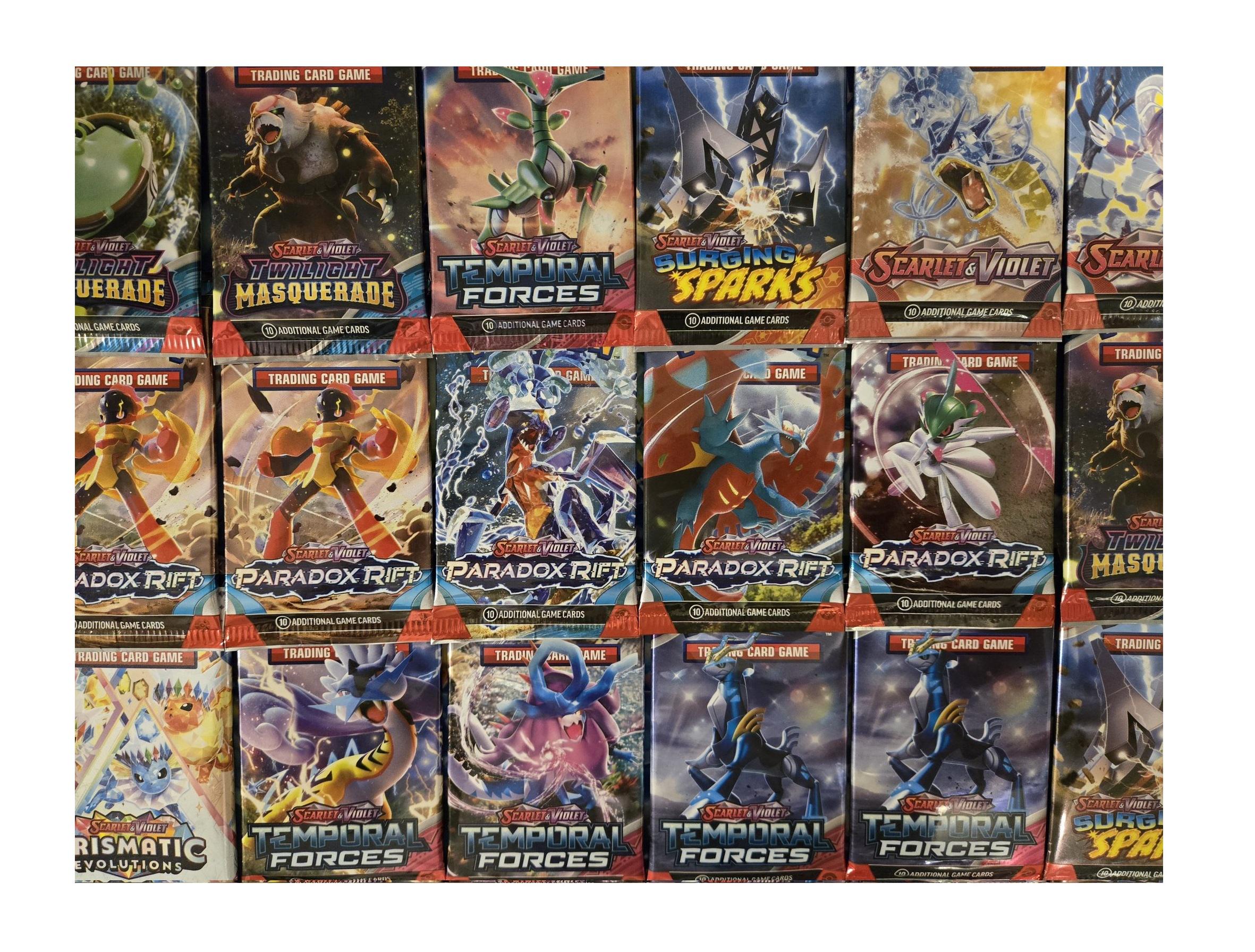 Pokmon TCG X6 RANDOM Booster Packs From Various Scarlet & Violet Era Sets  - Factory Sealed - Etsy