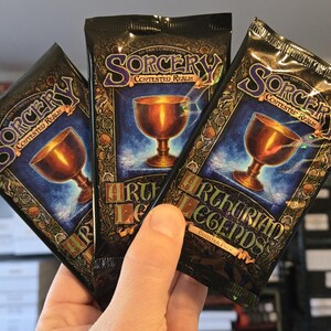 Sorcery Contested Realm TCG X3 Arthurian Legends Random Factory Sealed Booster  Pack! - Etsy Canada