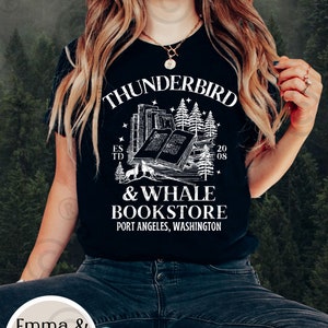 Thunderbird & Whale Book Shirt, Twilight Shirt, Twilight Fan, Team Edward, Edward Cullen, Bella Swan, 2000 Movies, Movie Lover, Bookish Gift