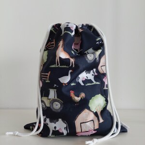 Sac de crèche imperméable, sac à jouets ou à langer, sac à chaussures, école maternelle