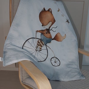 Newborn blanket, baby blanket 95 x 70 cm