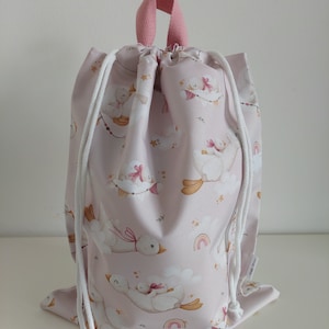 Sac maternelle imperméable, sac pour jeux ou pour se changer, sac à chaussures, école maternelle