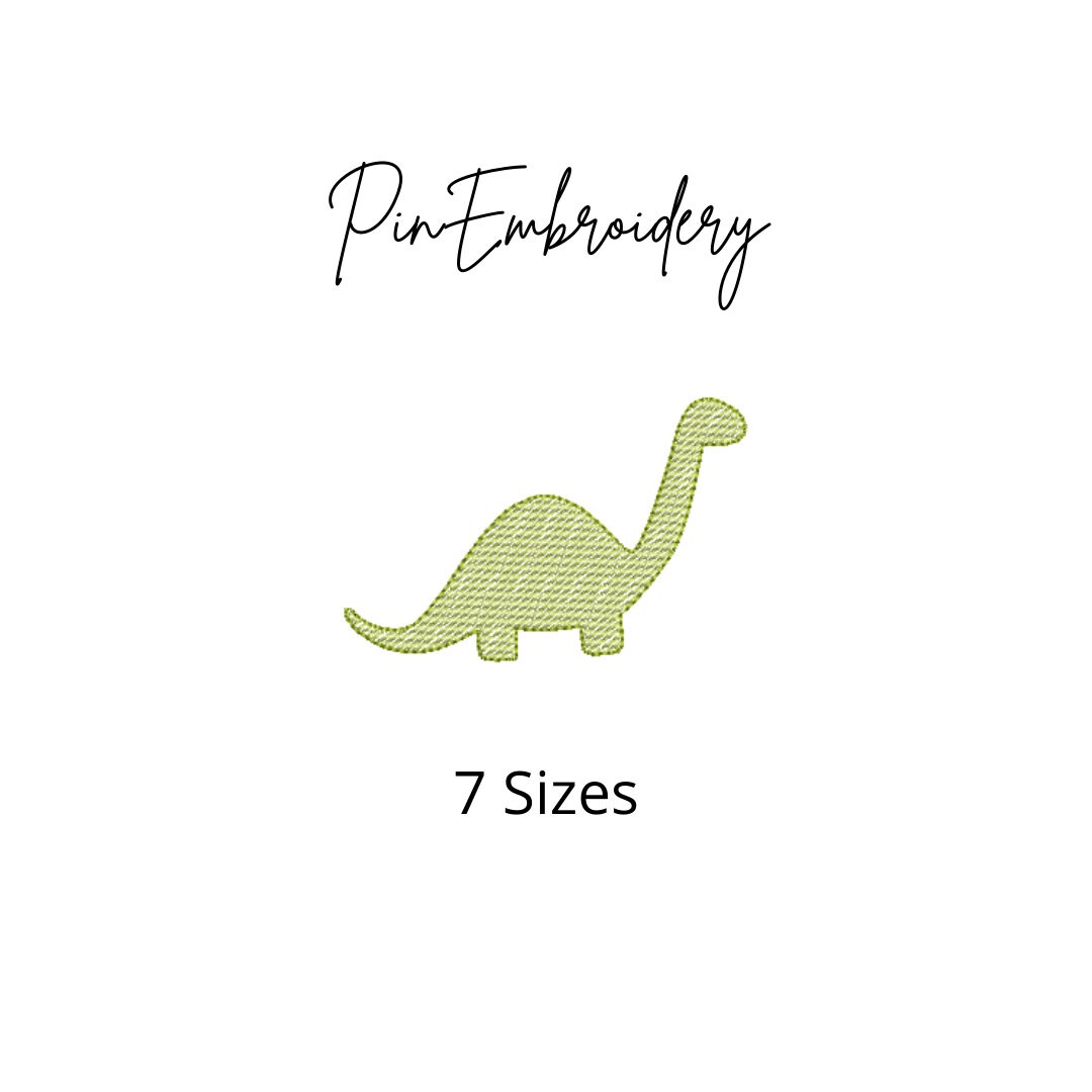 Dinosaur Sketch Stitch Machine Embroidery Design (digital Download) - Etsy