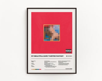 Original my beautiful dark twisted fantasy album art - birthdaykurt