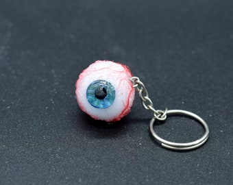 Human Eye Keychain - handmade