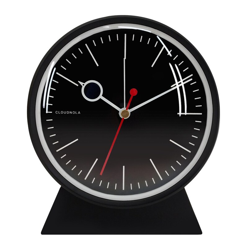 Wooden Modern Table Clock Small Desk Clock for Office Desk Etsy