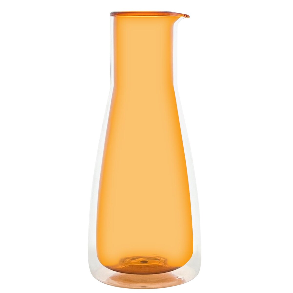 Rocks Orange Pitcher - Double Wall Glass - Carafe 1000ml-33.8oz - Cloudnola - Etsy
