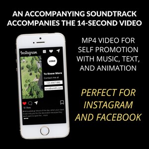 Real Estate Instagram Video Post, Valuation Ad Video, Instagram MP4 Post, Canva Template, Real Estate Marketing, Video Markerting, Facebook image 3