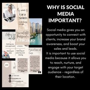 Real Estate Instagram Video Post, Real Estate Intro Ad Video, Instagram MP4 Post, Canva Template, Real Estate Marketing, Video Markerting zdjęcie 4