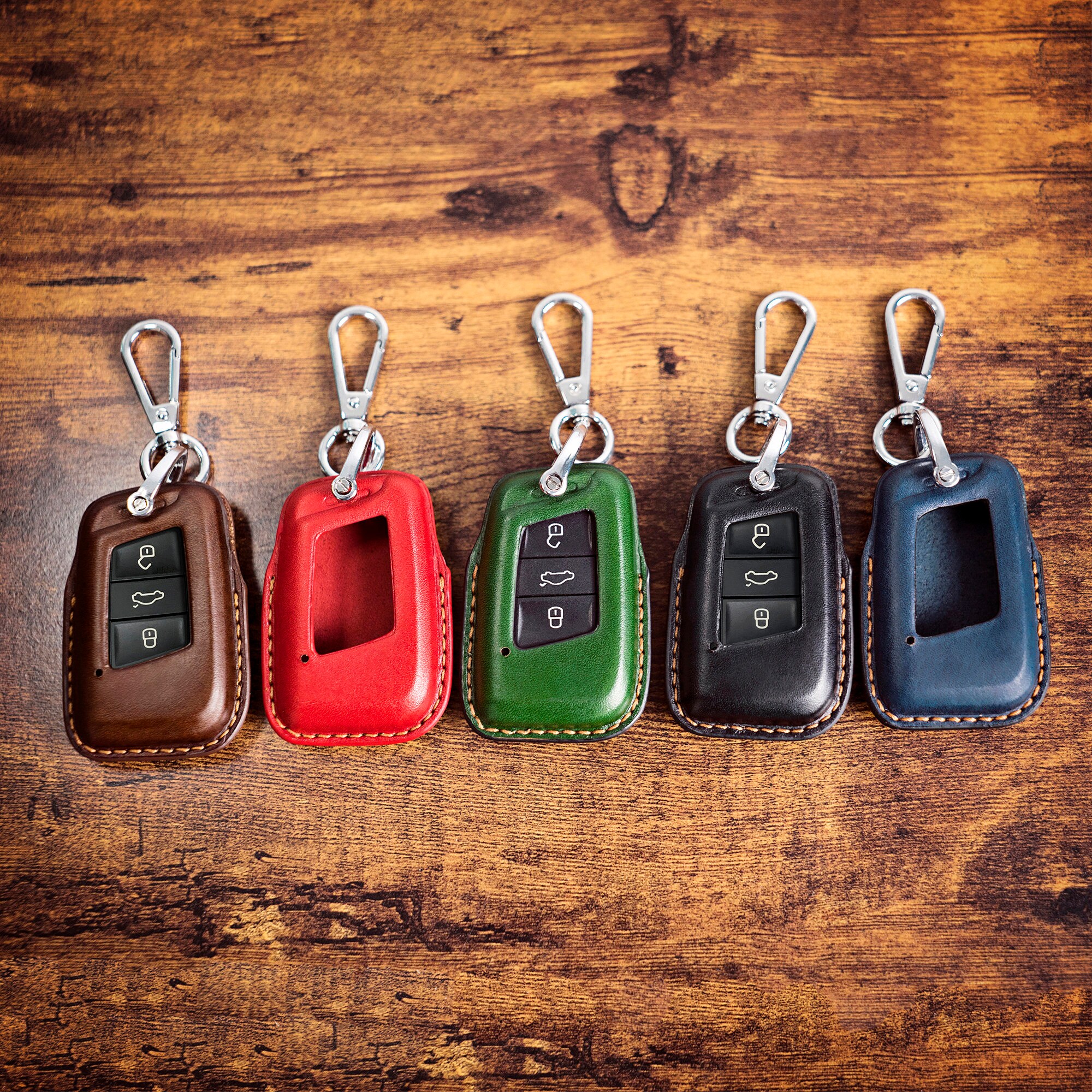 2 Stück Autoschlüssel Hülle + Reinigungsgel Auto,Schlüssel Hülle Kompatibel  VW Golf Skoda Seat Schlüsselhülle Cover 3-Tasten TPU Auto Schlüssel Cover