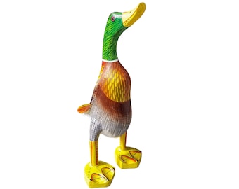 Wooden Duck Mallarad, Gife for Father, Room Decor, Duck Sculpture, Duck Lover, Best Gift for Him, Office Decor, Handmade, Christmas Gifts