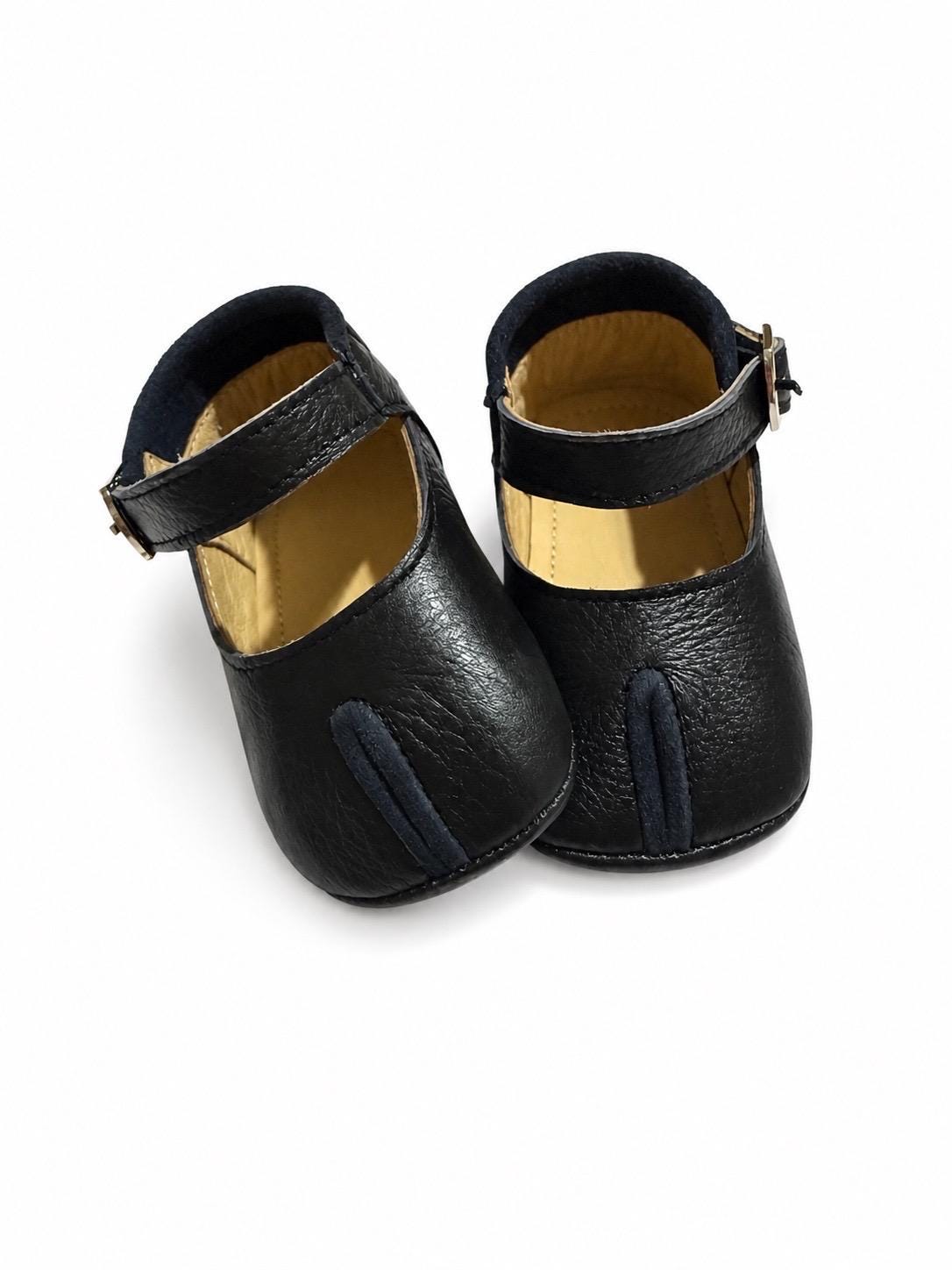 Tabi Japan Leather Shoe Baby Moccasins: Soft Sole Tabi Shoes